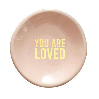 Ceramic Ring Dish & Earrings - You Are Loved