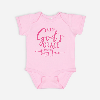 God's Grace Baby Girl  Infant Onesie