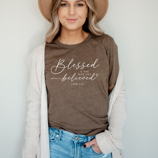 Blessed Is She Who Has Believed Graphic T-Shirt