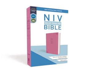 NIV, Value Thinline Bible, Leathersoft, Pink, Comfort Print