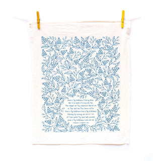 Great Is Thy Faithfulness Hymn Tea Towel – 24"x20"