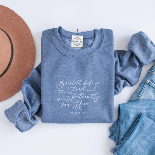 January Sweatshirt of the Month: Psalm 37:7