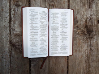 NIV, Pocket Thinline Bible, Leathersoft, Brown, Red Letter, Comfort Print Imitation Leather