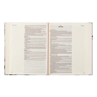 KJV LARGE PRINT NOTETAKING BIBLE : CHARLOTTE THEME