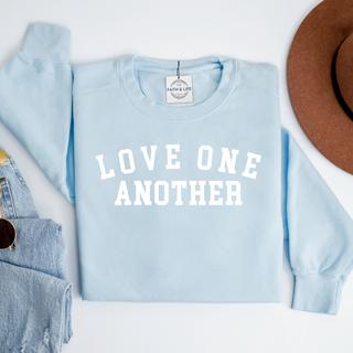 Love One Another Heavyweight Comfy Crewneck Sweatshirt