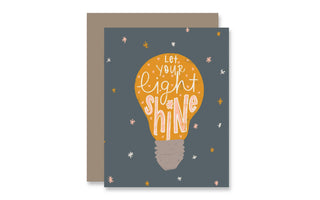 Let Your Light Shine Greeting Card