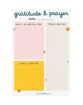 Guided Prayer Notepad