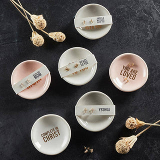 Ceramic Ring Dish & Earrings - You Are Loved