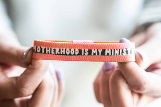Motherhood is My Ministry Stretchy Bracelet Mother's Day