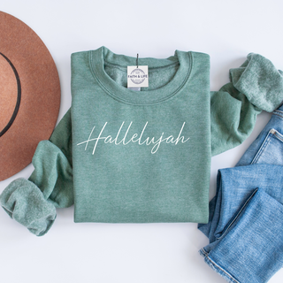 Hallelujah Crewneck Sweatshirt