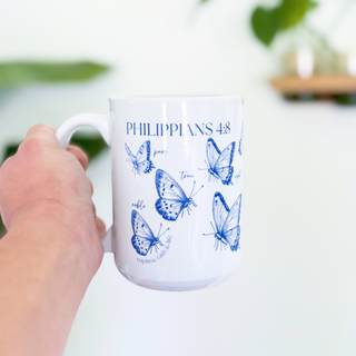 September Mug of the Month - Philippians 4:8 Think About These Things