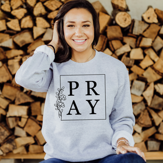 Pray Super Soft Fleece Crewneck Sweatshirt