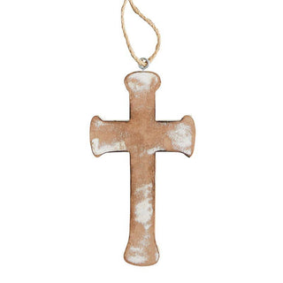 Wood Cross Ornament